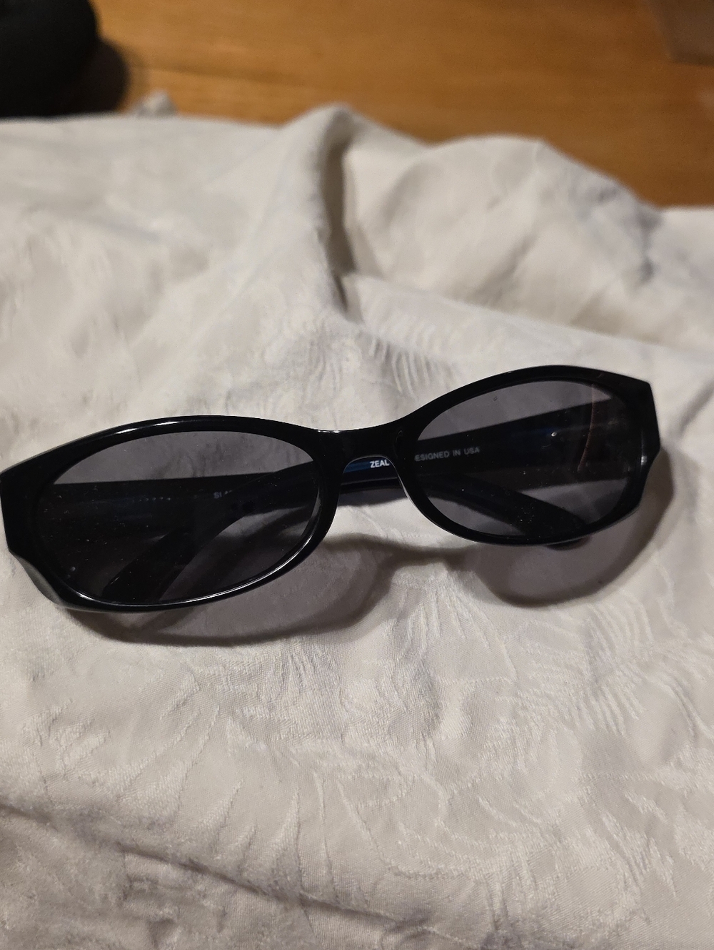 Zeal Slade Mens Blue Frame Sunglasses